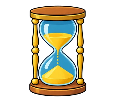 Simplified hourglass icon